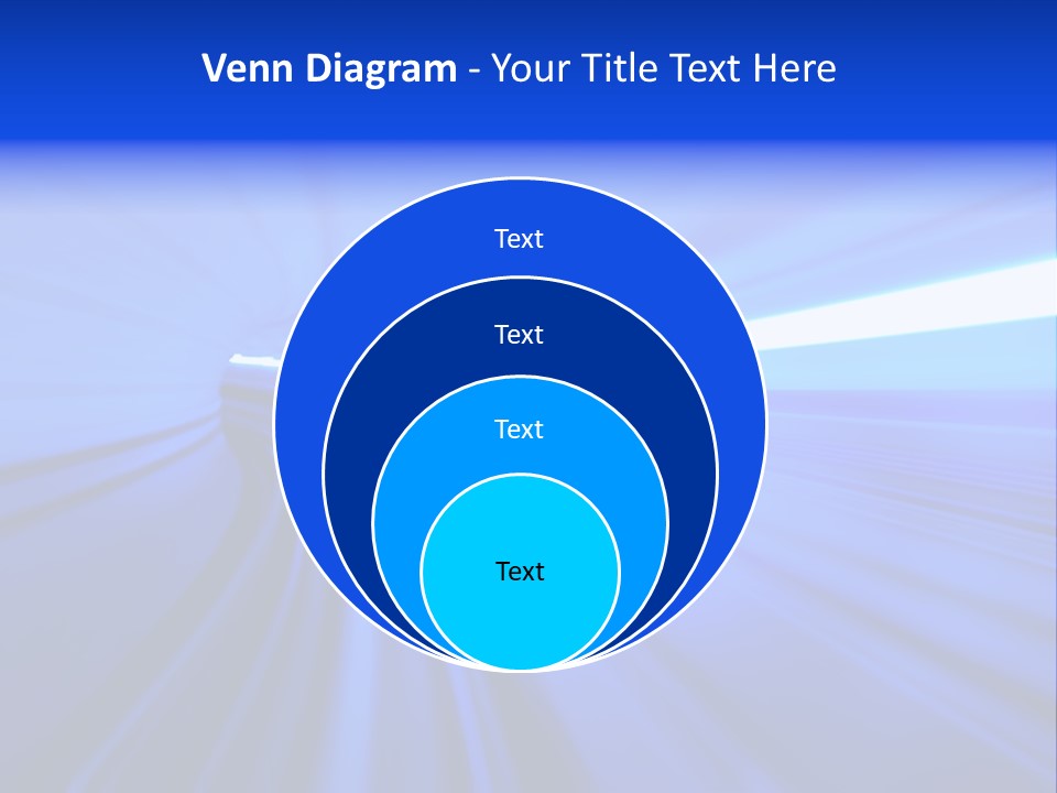 Motion Fast In Tunnel PowerPoint Template