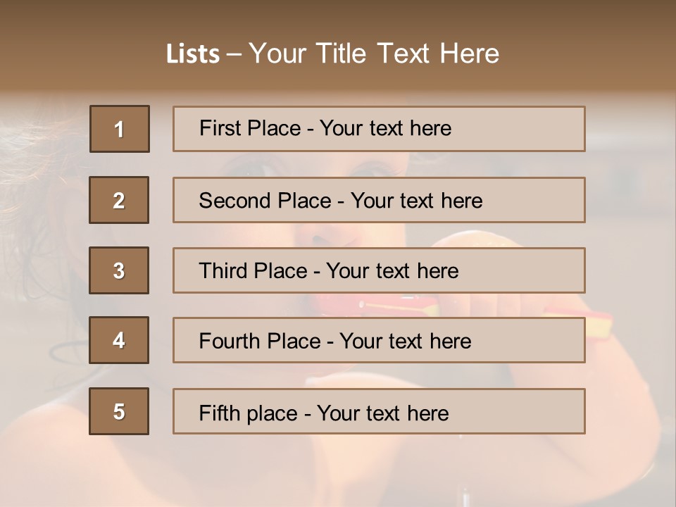 Little Baby Brushing Teeth PowerPoint Template