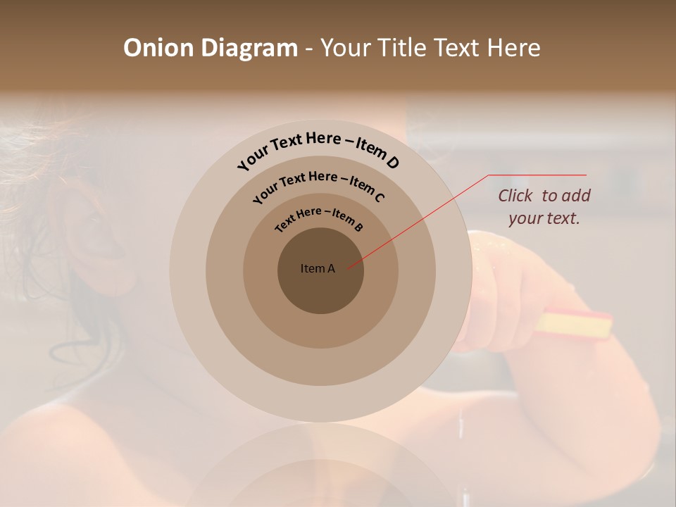 Little Baby Brushing Teeth PowerPoint Template