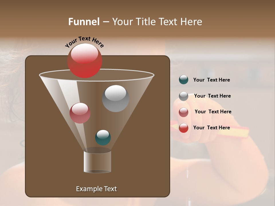 Little Baby Brushing Teeth PowerPoint Template