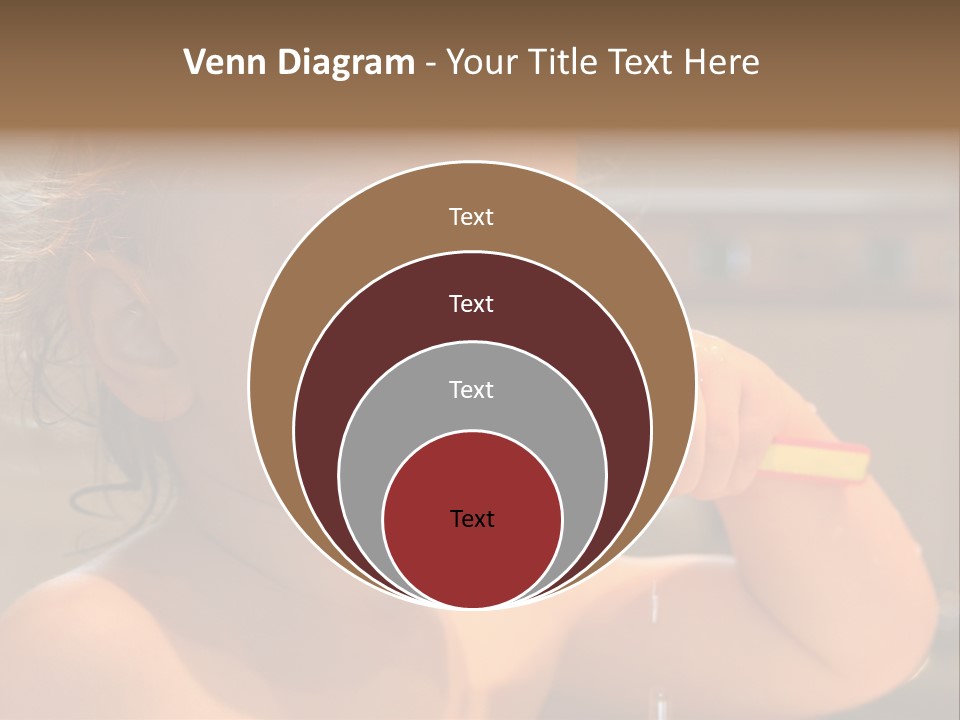 Little Baby Brushing Teeth PowerPoint Template