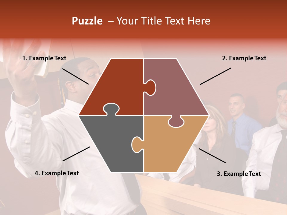 Eager And Passionate Attorney Trying To Convince The Jury Of His Point PowerPoint Template