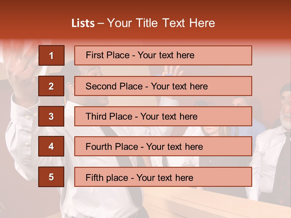 Eager And Passionate Attorney Trying To Convince The Jury Of His Point PowerPoint Template