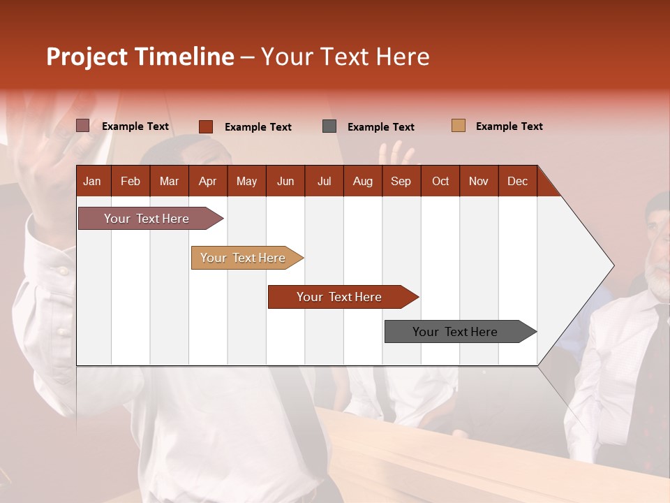 Eager And Passionate Attorney Trying To Convince The Jury Of His Point PowerPoint Template
