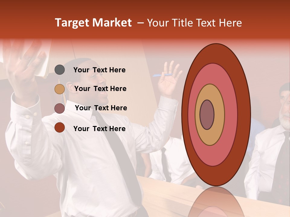 Eager And Passionate Attorney Trying To Convince The Jury Of His Point PowerPoint Template