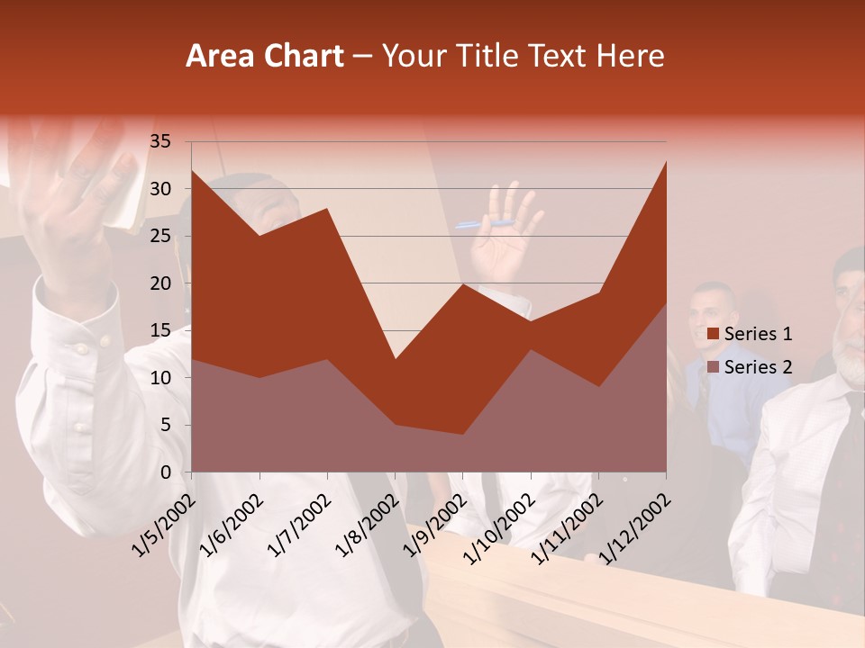 Eager And Passionate Attorney Trying To Convince The Jury Of His Point PowerPoint Template
