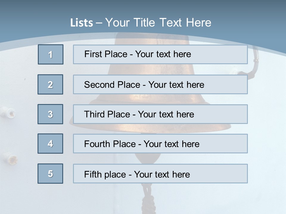 Sea Bell Onboard The Ferry PowerPoint Template