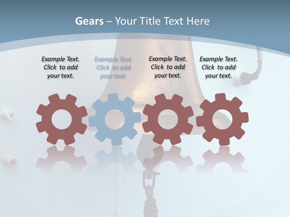 Sea Bell Onboard The Ferry PowerPoint Template