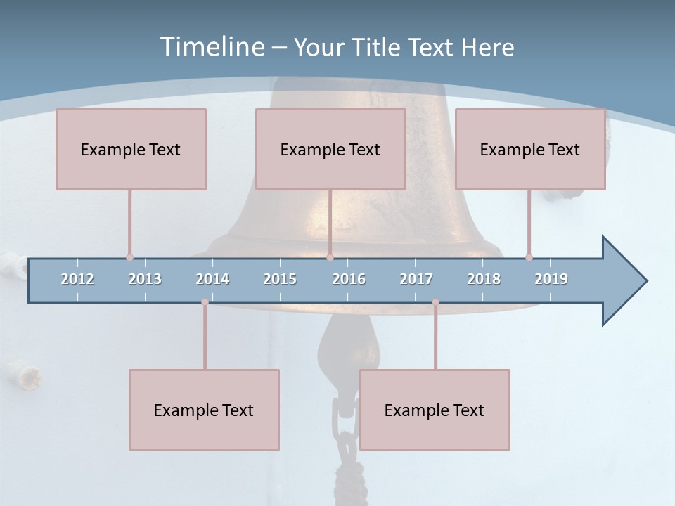 Sea Bell Onboard The Ferry PowerPoint Template