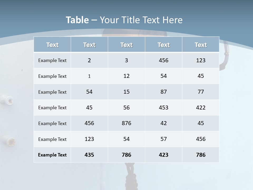 Sea Bell Onboard The Ferry PowerPoint Template