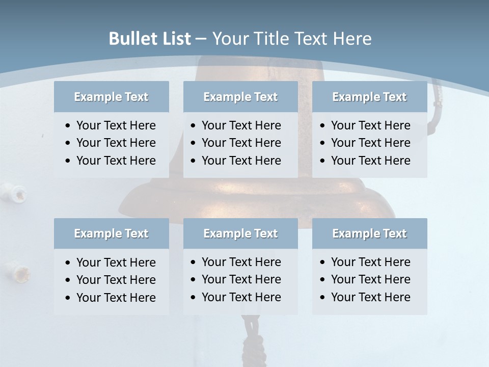 Sea Bell Onboard The Ferry PowerPoint Template
