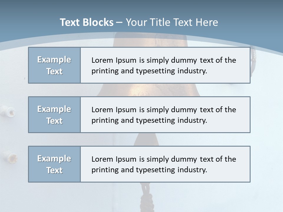 Sea Bell Onboard The Ferry PowerPoint Template