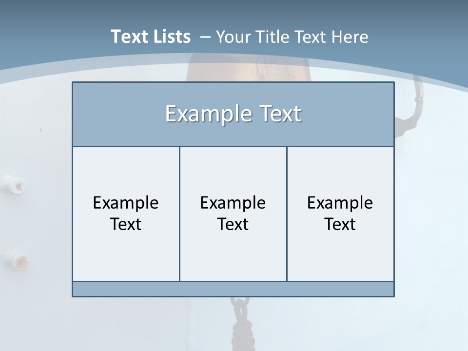 Sea Bell Onboard The Ferry PowerPoint Template