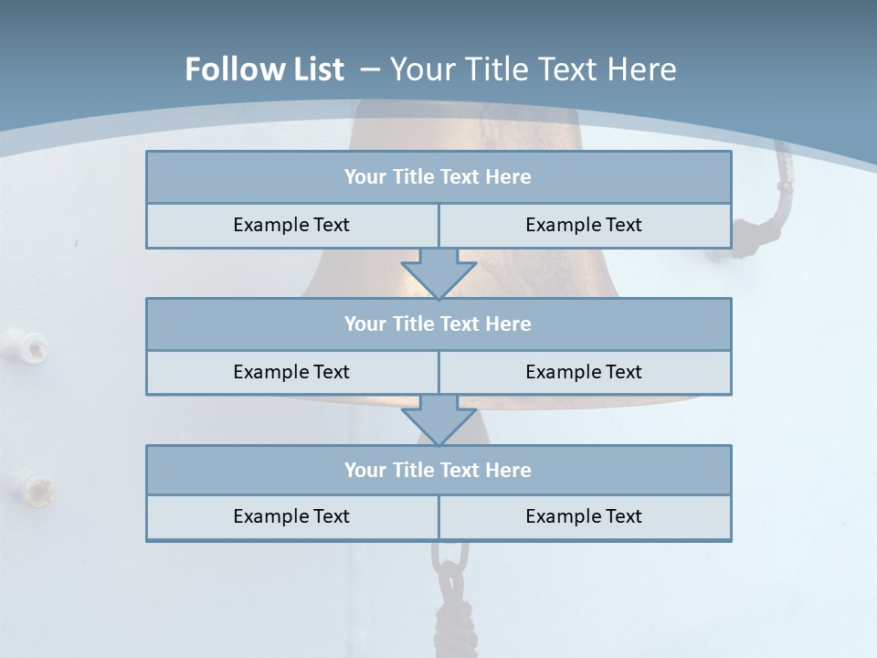 Sea Bell Onboard The Ferry PowerPoint Template