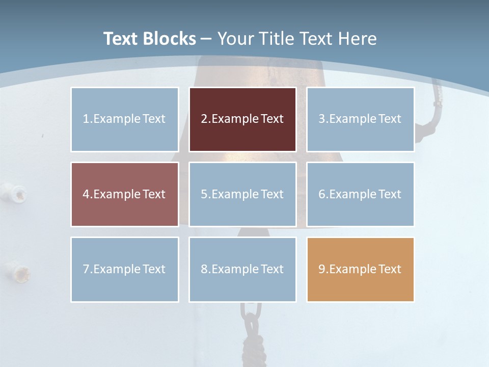 Sea Bell Onboard The Ferry PowerPoint Template