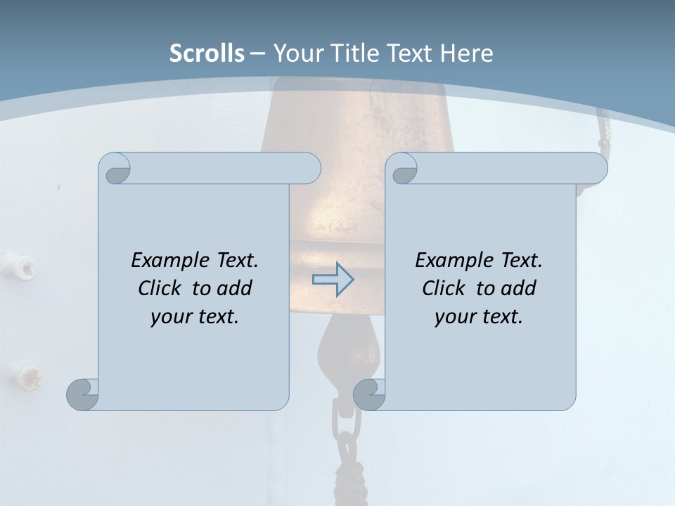 Sea Bell Onboard The Ferry PowerPoint Template