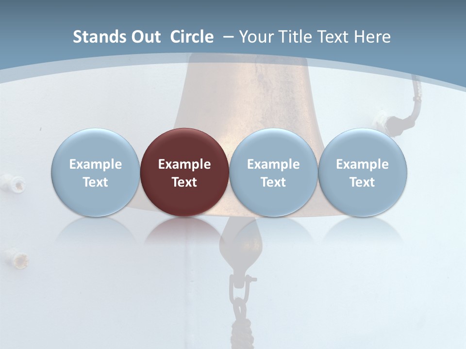 Sea Bell Onboard The Ferry PowerPoint Template