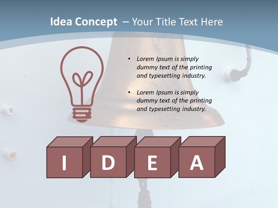 Sea Bell Onboard The Ferry PowerPoint Template