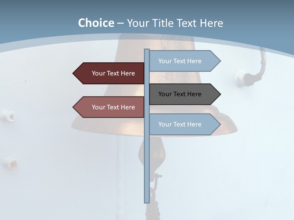 Sea Bell Onboard The Ferry PowerPoint Template