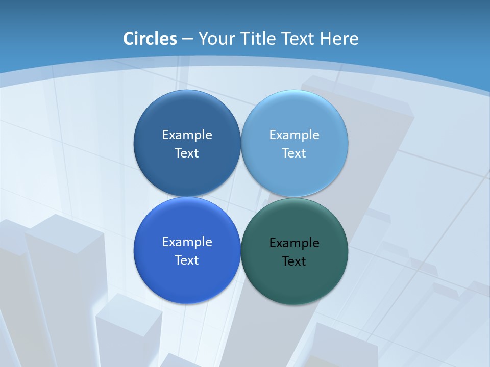 Colorful Condominiums PowerPoint Template