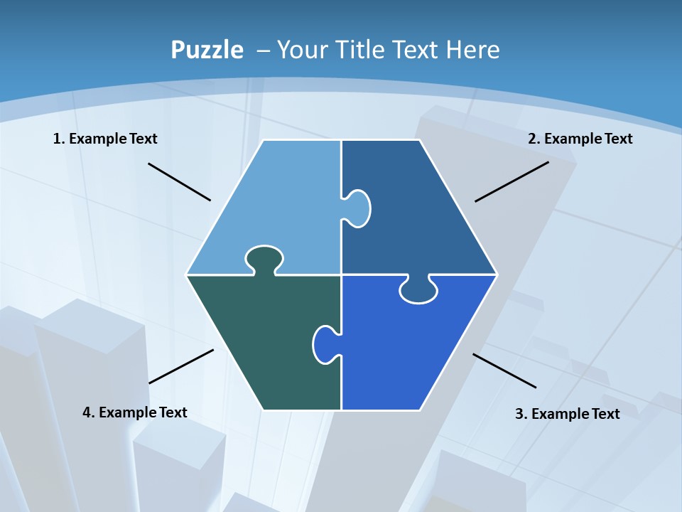 Colorful Condominiums PowerPoint Template