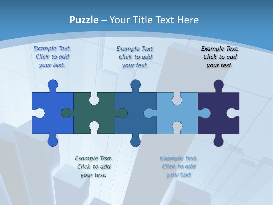 Colorful Condominiums PowerPoint Template