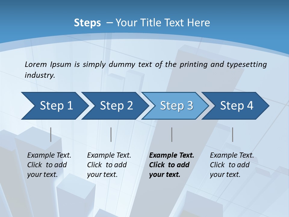 Colorful Condominiums PowerPoint Template
