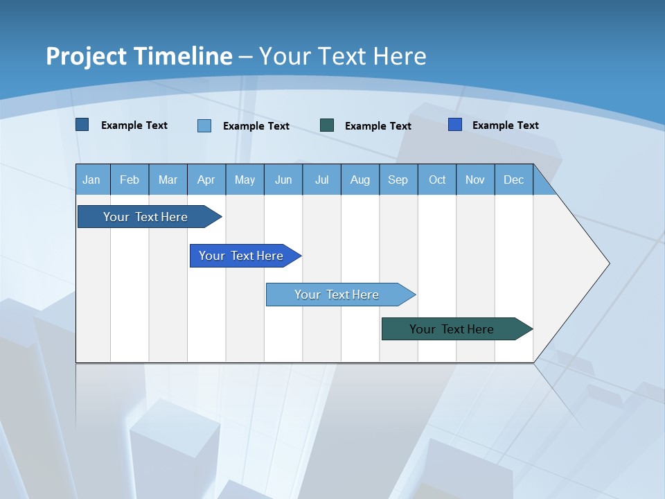 Colorful Condominiums PowerPoint Template