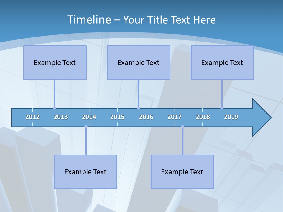 Colorful Condominiums PowerPoint Template