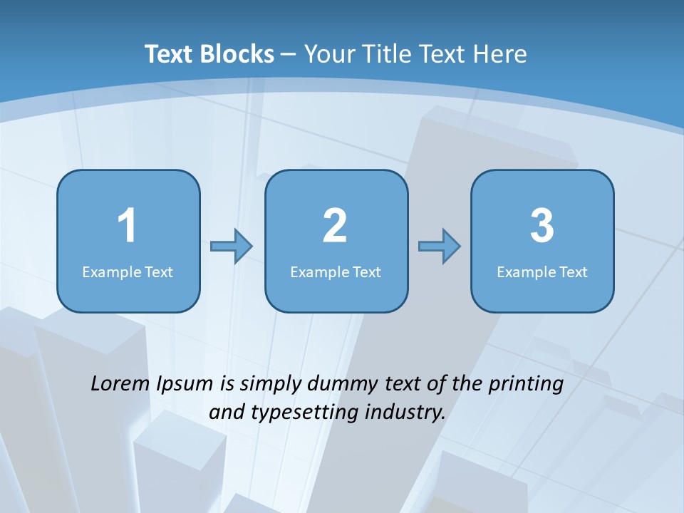 Colorful Condominiums PowerPoint Template