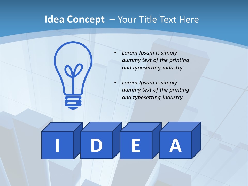Colorful Condominiums PowerPoint Template