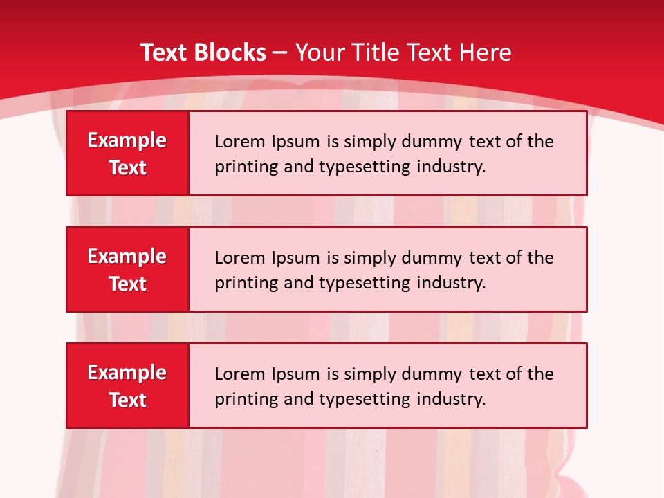 Modern Style Pillow With Straps Isolated On White PowerPoint Template