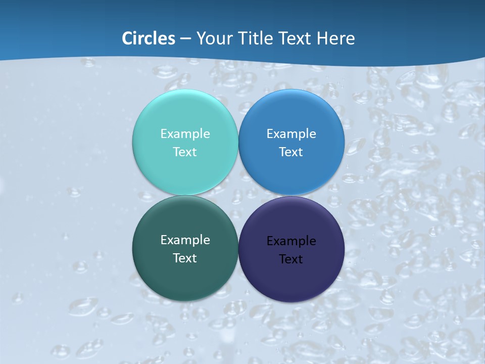 Rising In Water PowerPoint Template