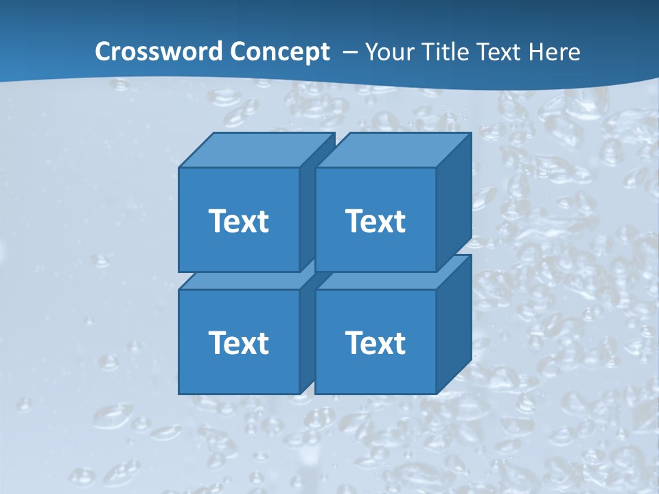 Rising In Water PowerPoint Template