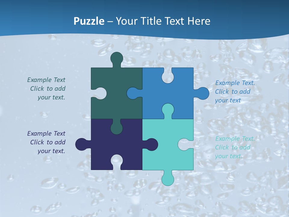 Rising In Water PowerPoint Template