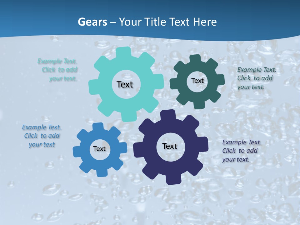 Rising In Water PowerPoint Template