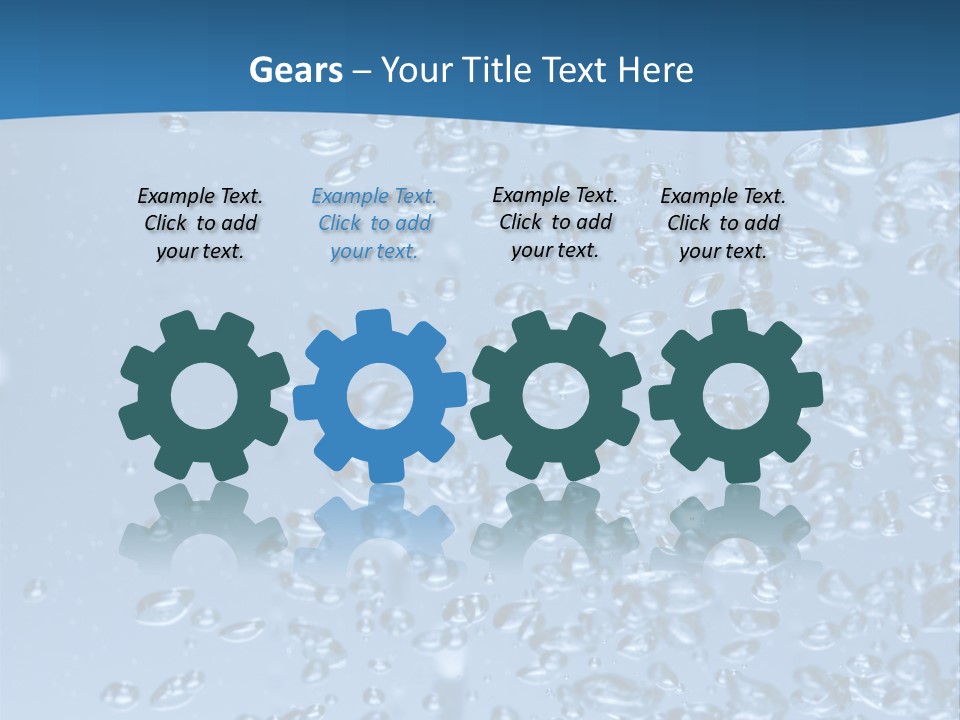 Rising In Water PowerPoint Template