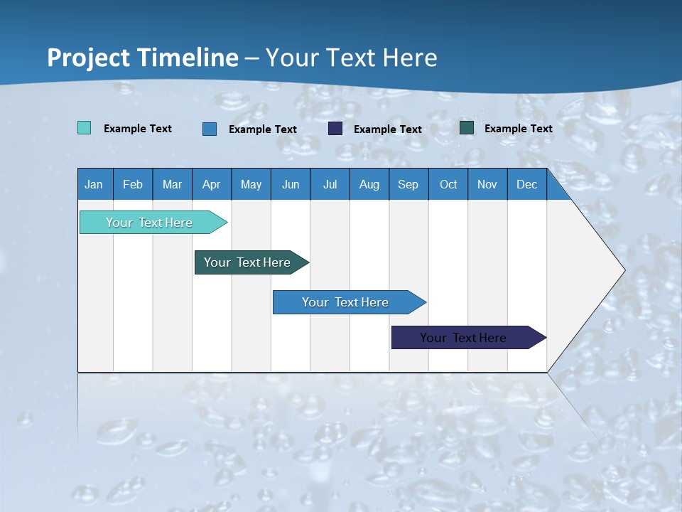 Rising In Water PowerPoint Template