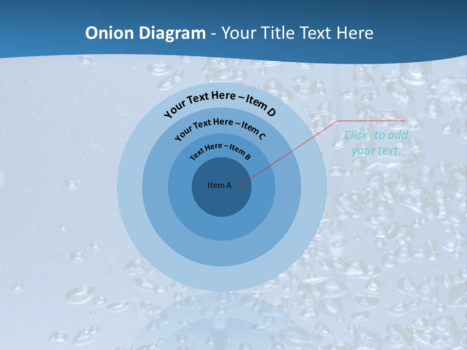 Rising In Water PowerPoint Template