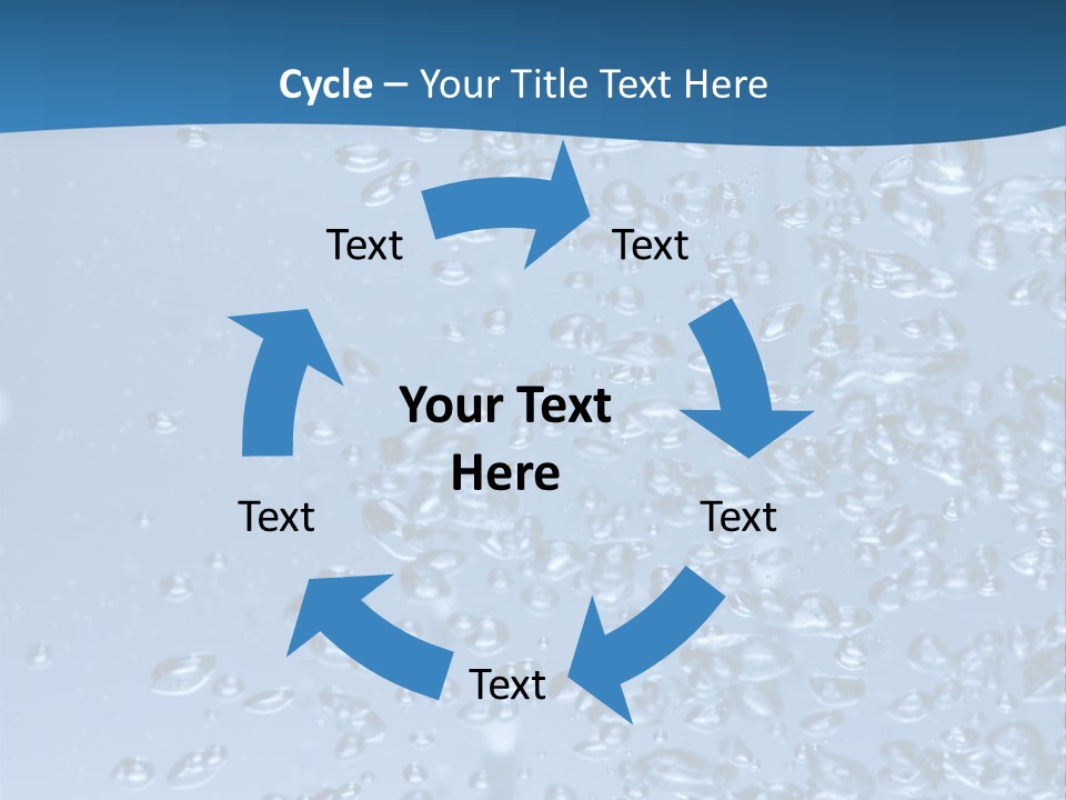 Rising In Water PowerPoint Template