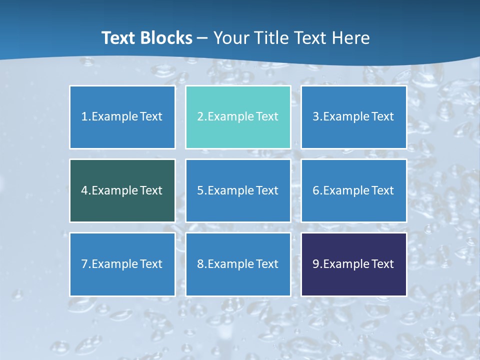 Rising In Water PowerPoint Template