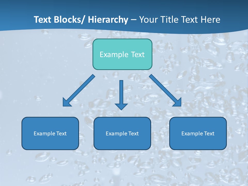 Rising In Water PowerPoint Template