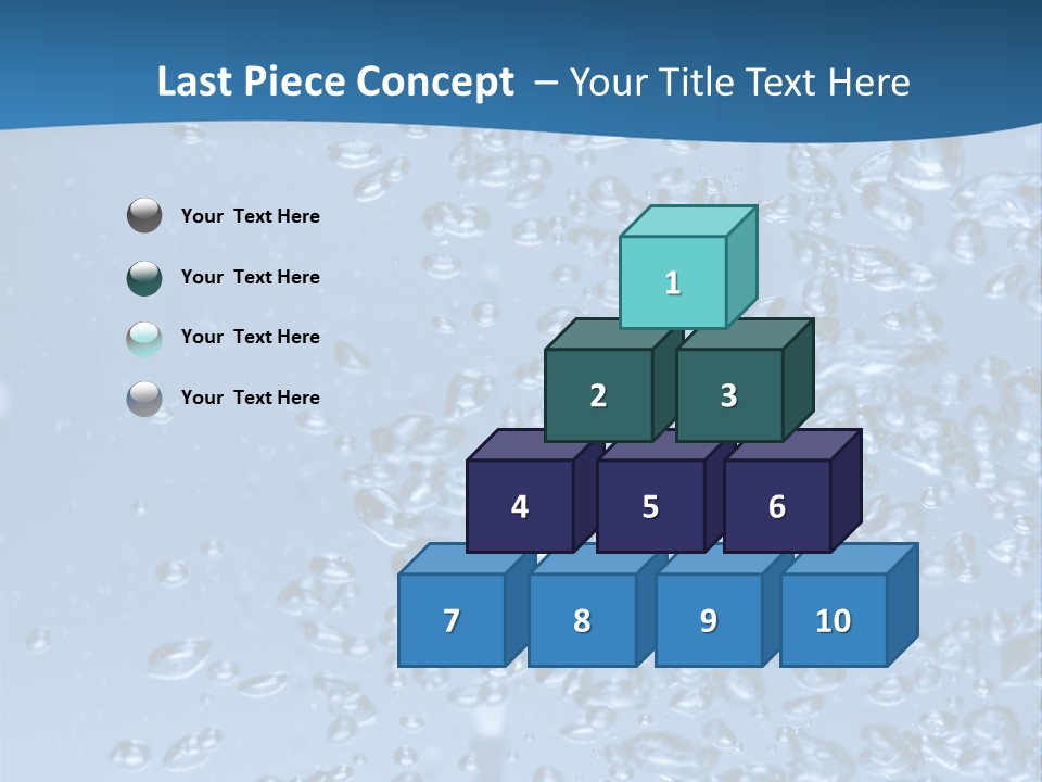 Rising In Water PowerPoint Template