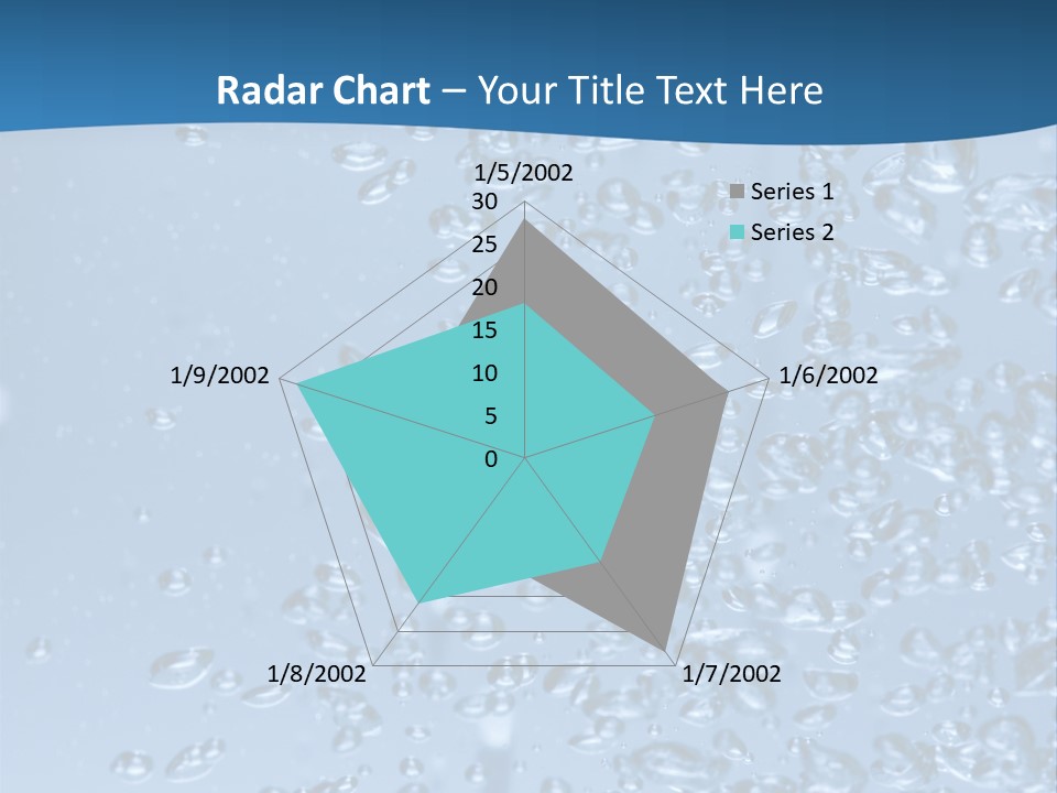 Rising In Water PowerPoint Template
