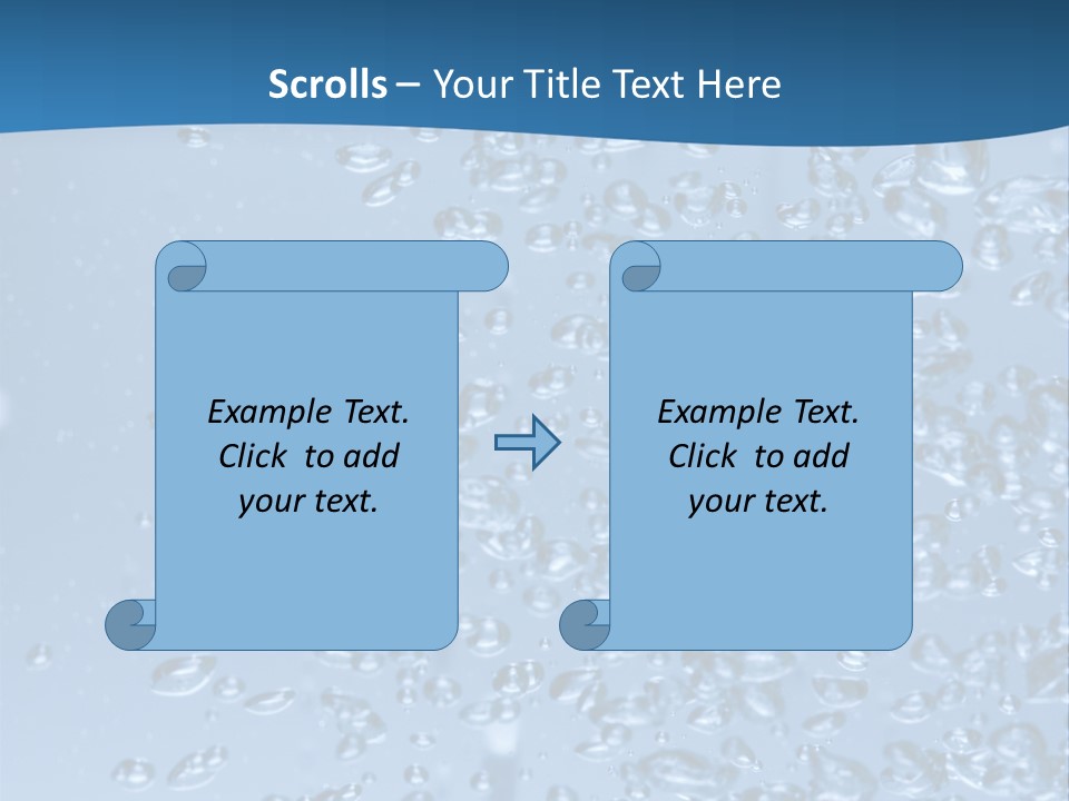 Rising In Water PowerPoint Template