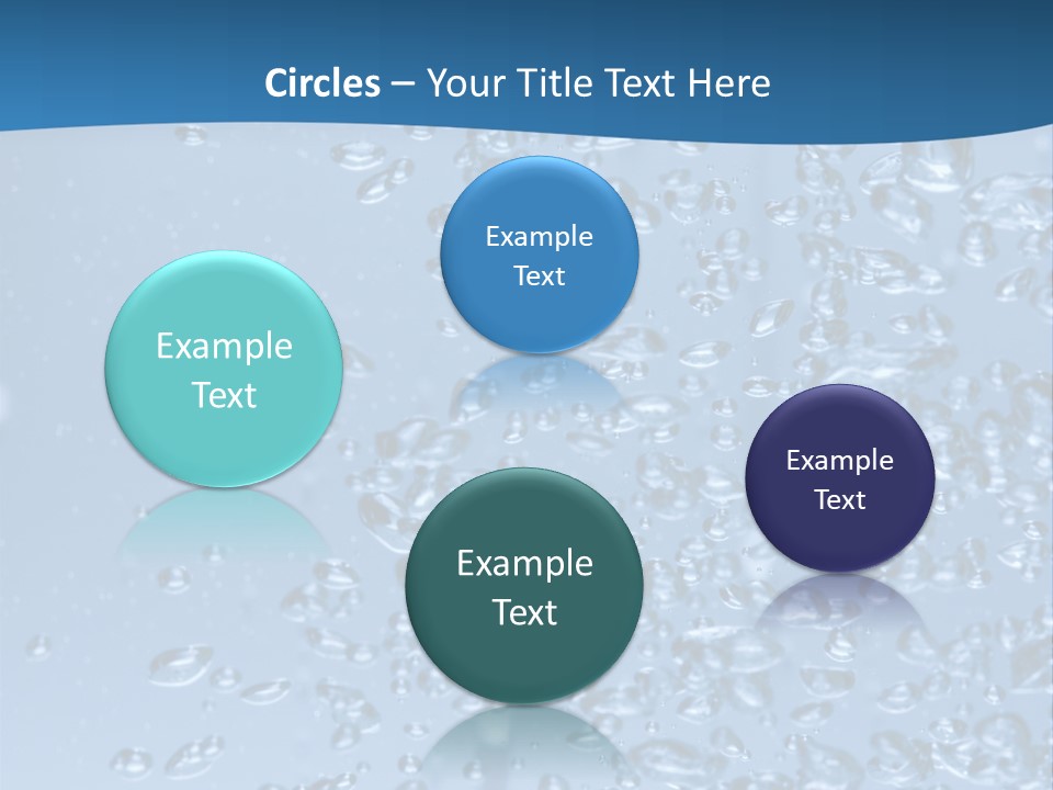 Rising In Water PowerPoint Template