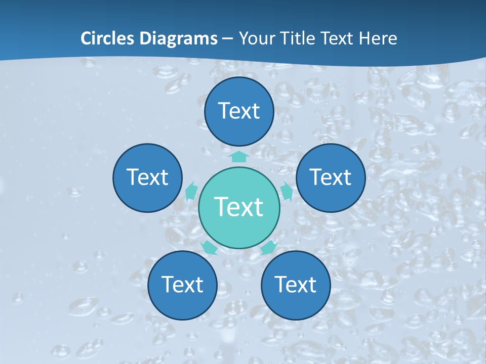 Rising In Water PowerPoint Template