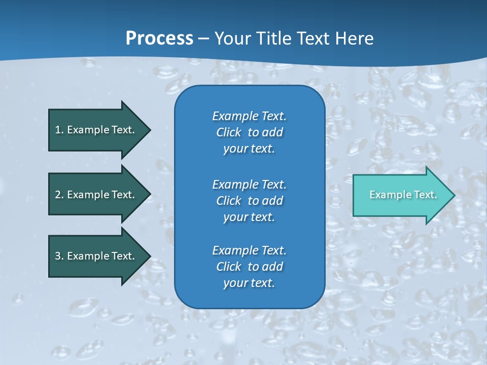 Rising In Water PowerPoint Template