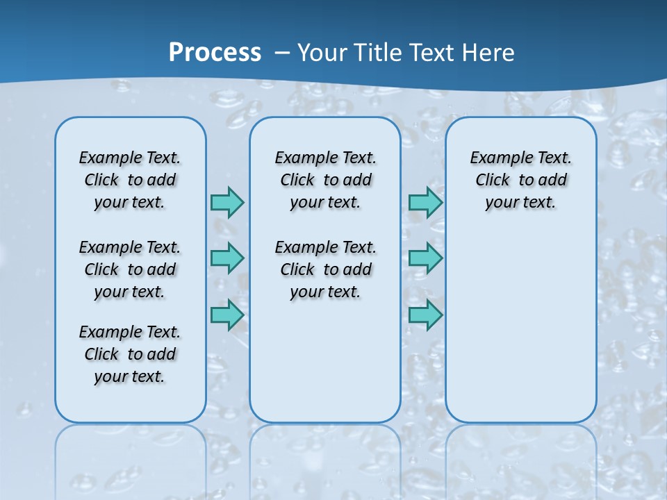 Rising In Water PowerPoint Template