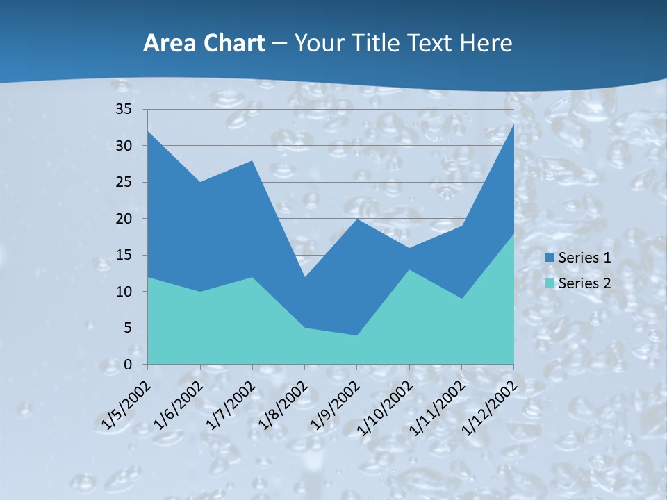 Rising In Water PowerPoint Template
